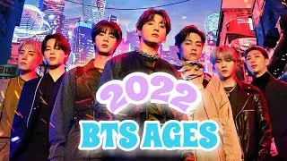 BTS REAL AGES & BIRTHDAYS 2022