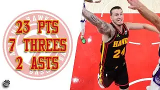 Garrison Mathews 23 pts 7 threes 2 asts vs Kings 24/25 season