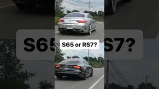 RS7 or S65 AMG? Which sounds better?