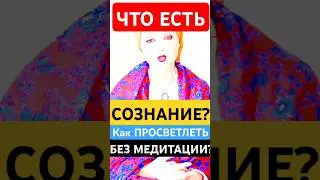 ЧТО Есть СОЗНАНИЕ? Как ПРОСВЕТЛЕТЬ Без Медитации? #shorts #просветление #пробуждение #медитация #сон