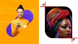 Image Manipulation | How To Mask Image in to shape | Pixellab editing | 