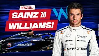 Entscheidung gefallen! Carlos Sainz fährt ab 2025 für Williams Racing | BREAKING NEWS