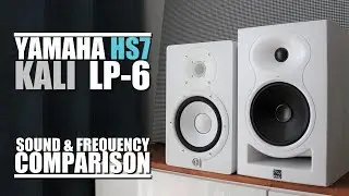 Kali LP-6 vs Yamaha HS7  ||  Sound & Frequency Response Comparison