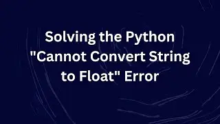 Solving the Python 