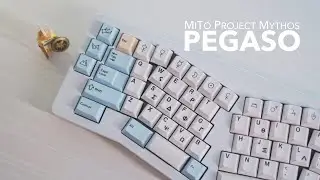 MiTo Project Mythos Pegaso Keycap Set Unboxing & Typing Sounds on Bear 65 (Holy Panda v2)
