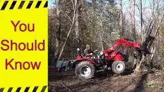 Tractor Tips and Tricks Clearing Land | Think it Through