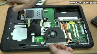 Инструкция по замене памяти и жесткого диска на ноутбуке ASUS K50.