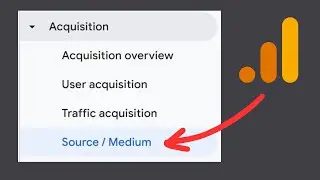 Add Source / Medium Report in GA4 | 1-Minute Tutorial