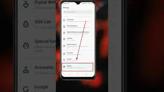 how to change back button left to Right in infinix 