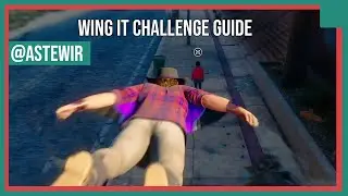 Saints Row - Wing It Challenge, Bounce Boost off 6 people in 30 seconds EASY Guide + Location