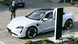 Porsche Taycan впервые на молдавских дорогах