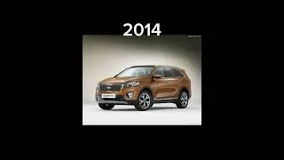 Evolution Of Kia Sorento (2002-2023)