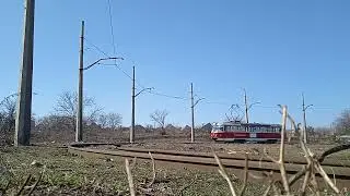 Заміська трамвайна лінія у Дружківці.
