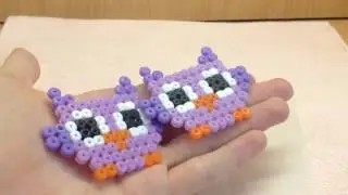 Сова-2 из термомозаики