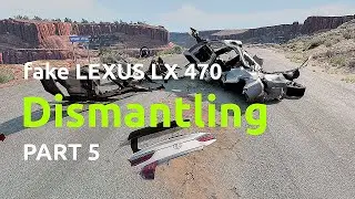 Dismantling the car part 5 - fake LX470 tuning