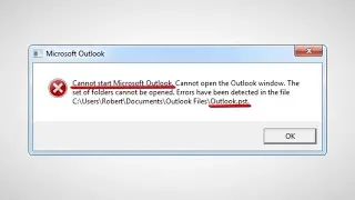 How to Fix MS Outlook Corrupt PST File
