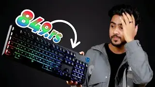 Cheapest RGB Gaming keyboard  / Evofox Death Ray RGB Gaming Keyboard