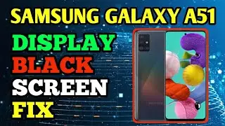 Samsung Galaxy A51 phone hangup display black screen not working easy way fix at home#fix #samsung