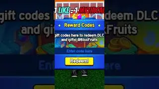 OMG NEW CODE 🤗 Blox Fruits #bloxfruits