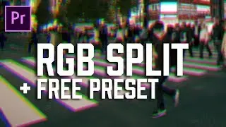 How to create an RGB Split effect in Premiere Pro cc like Sam Kolder Or Andreas Hem