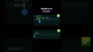 Margin in CSS right trick. 