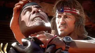 MK11 All Fatalities on Raiden
