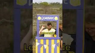 I tried to sell lemonade in the desert