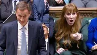 Angela Rayner furious as Commons explodes over Jeremy Hunt's brutal Council house attack