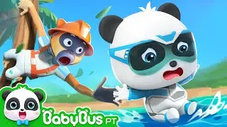 O Técnico do Parque de Diversões | Super Equipe de Resgate | Desenho Animado | BabyBus Português