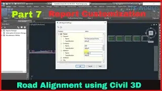 Generating and editing reports in Civil 3D | Road Design Part 7
