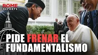 🇮🇩 INDONESIA | Francisco pide frenar el fundamentalismo en el país con más musulmanes del mundo