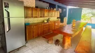MESA DE 6 METROS + ARMÁRIO DE 8 PORTAS - TUDO NA MADEIRA PURA! ORGANIZAÇÃO + DICAS! Fran Adorno