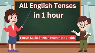 All Tense in english for Beginners | present past future tense in english | #kidslearning #esl