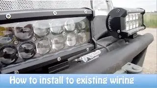 How To Install Aftermarket Lights to Existing Wiring