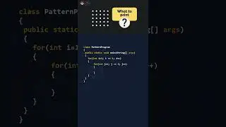 Trick to solve any Java Pattern Program | Learn to code java pattern in less than a minute 