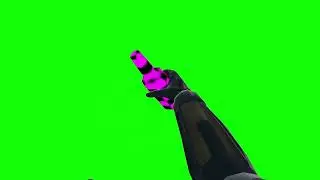 Missing Texture Bottle in First Person [GREEN SCREEN]