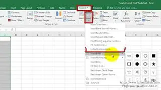 How To Generate A List Of All Possible 4 Digits Combinations In Excel?