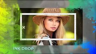 Бесплатный проект PROSHOW  PRODUCER INK DROP