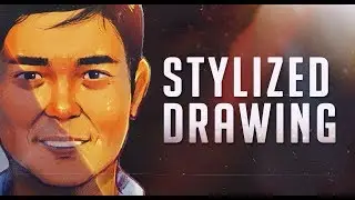 Drawing Stylized Portrait Using Procreate in iPad Pro