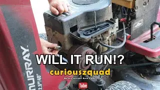 Murray Lawn Mower. Can we fix it???