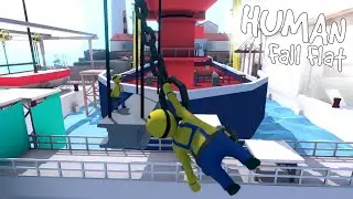 MINIONS NEED TO ESCAPE DOCKYARD in HUMAN FALL FLAT