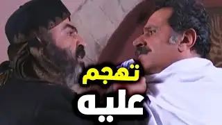 لحظة غضب الريس جميل وتهجمه على عبدو الاخطبوط  بنص محلو  ـ الحوت