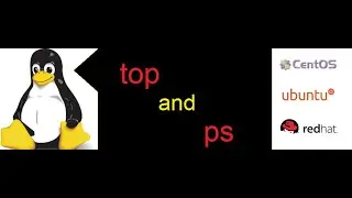 how to use top and ps command to check the process and process id in linux