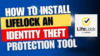 How to install LifeLock an Identity Theft protection app in iPhone.
