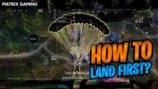 HOW TO LAND FAST AND FIRST IN ANY HOTDROP | HOW TO JUMP FIRST IN BGMI | PUBG MOBILE TIPS & TRICKS