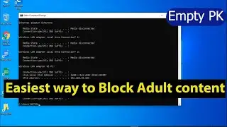 Easiest way to Block Adult content.
