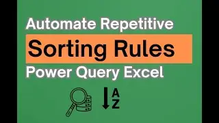How to Sort Data Using Power Query in Excel