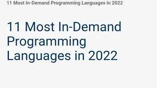 Most Demanding Programming Languages By Google | Learn Basic Code 🤭 JavaScript 🤭Python🤭Java..