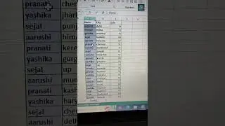 How to find Repeat Name in Excel 