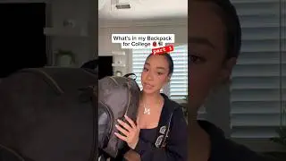 What’s in my Backpack for College 🎒📚(1/2) #college #essentials #freshman #backtoschool #school